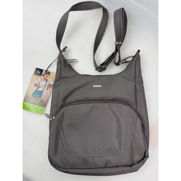Travelon Anti-Theft Classic Essential Messenger Crossbody Bag NWT - Picture 1 of 5